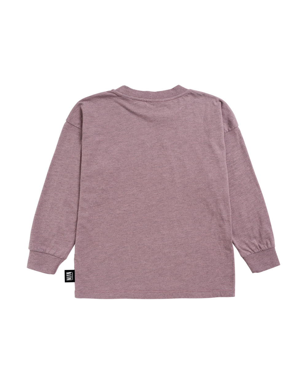 purple organic longsleeve back