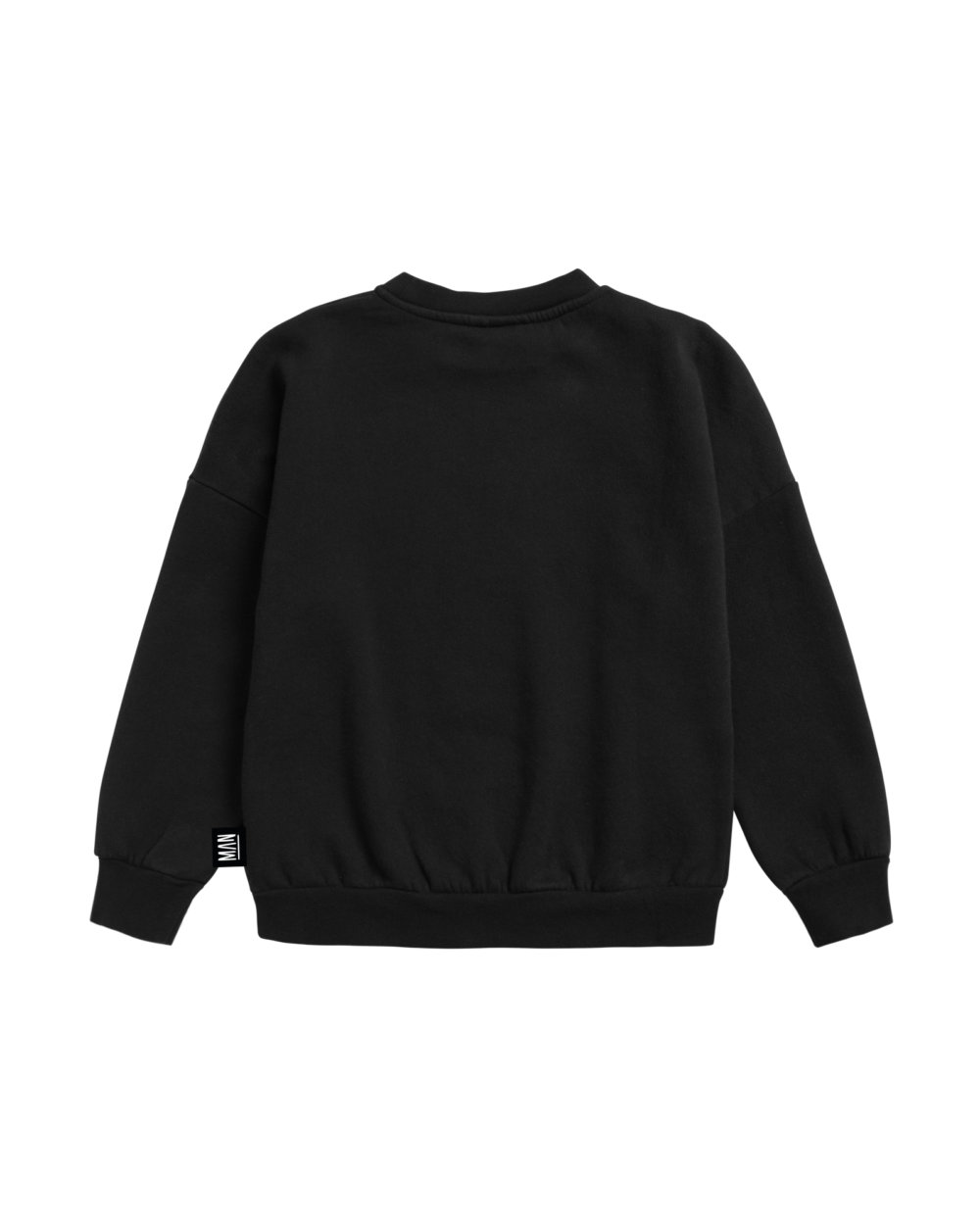 black unisex sweater back