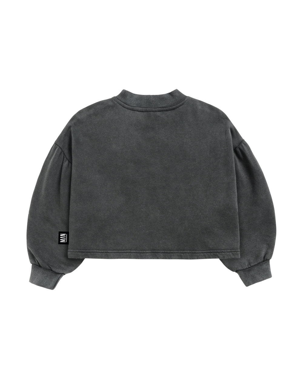 grey girls sweater back