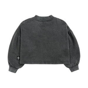 grey girls sweater back