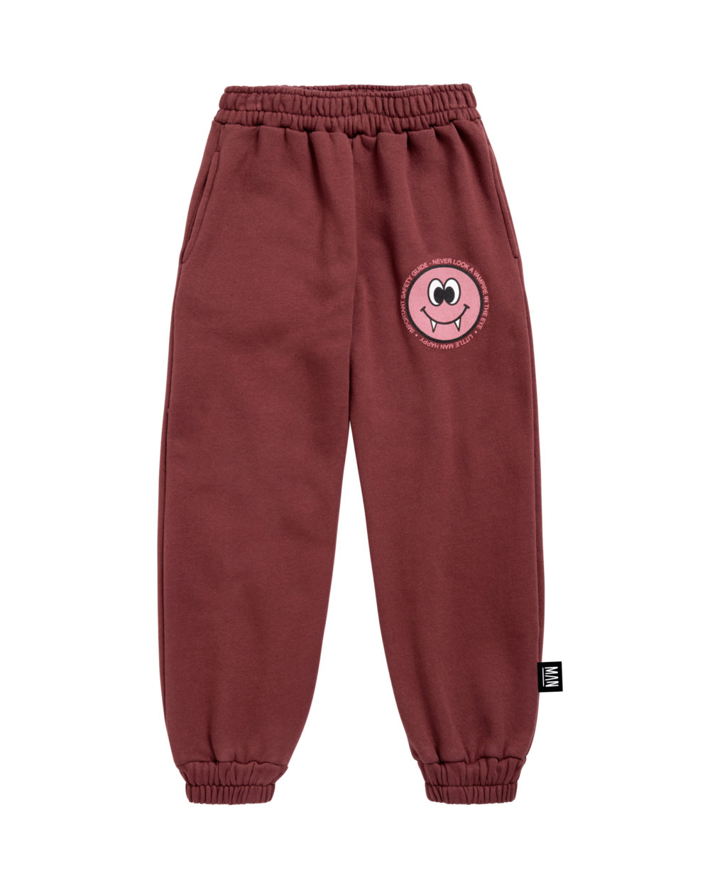 red unisex pants