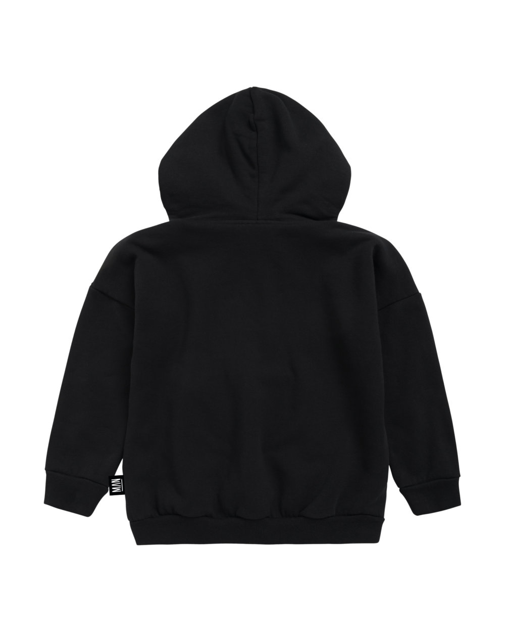 organic unisex hoodie back