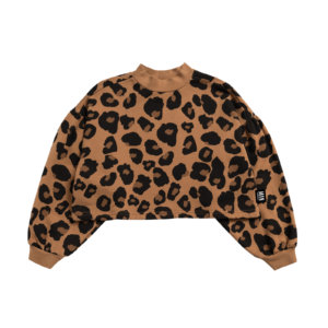 brown leo sweater