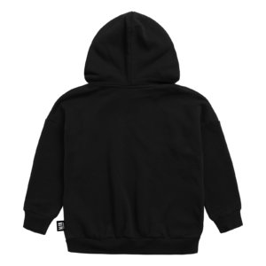 black organic hoodie back