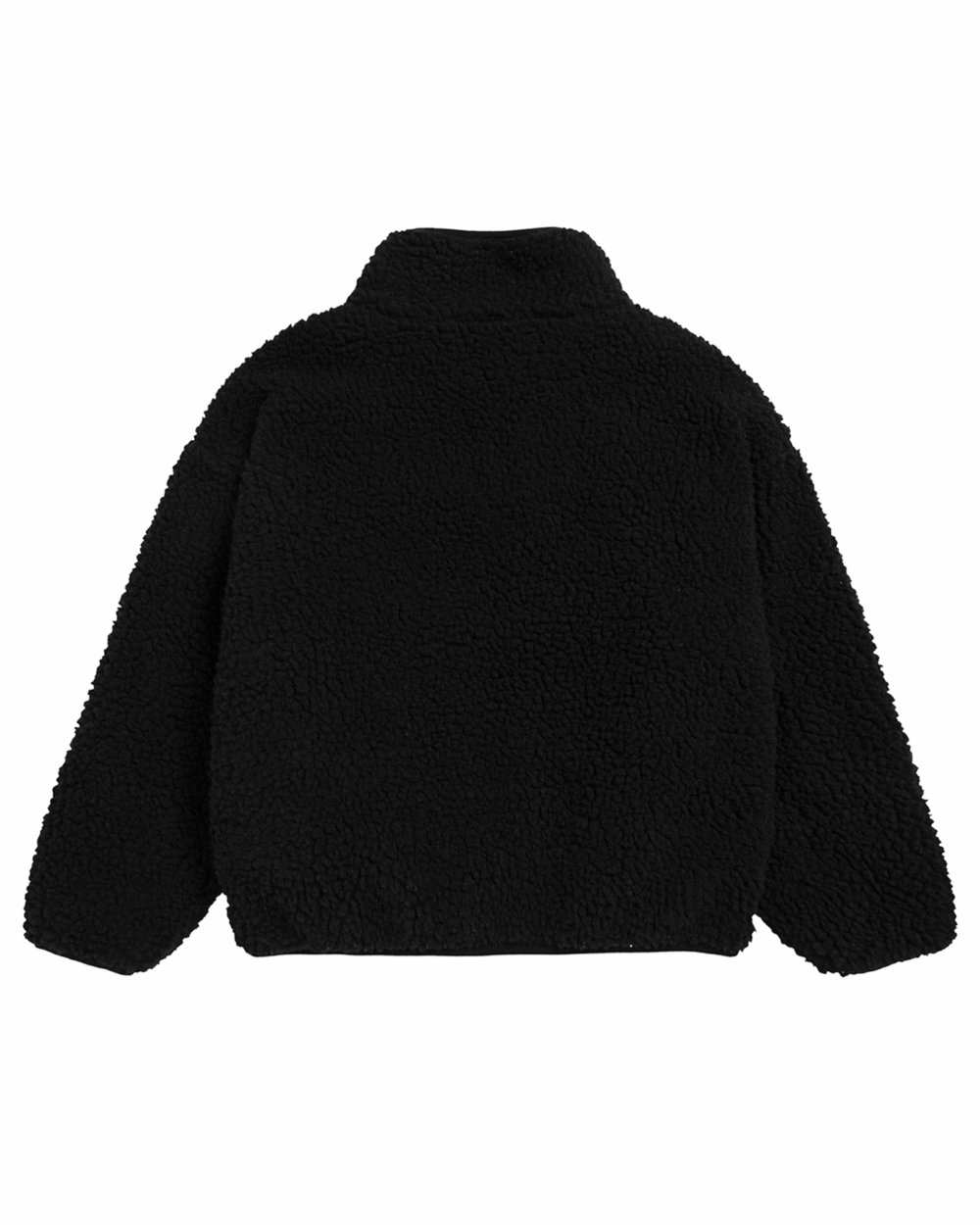 black teddy jacket back