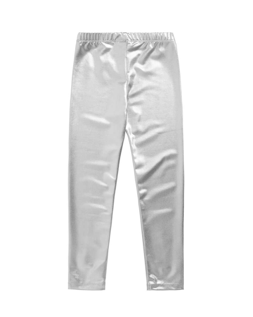 silver girls leggings back