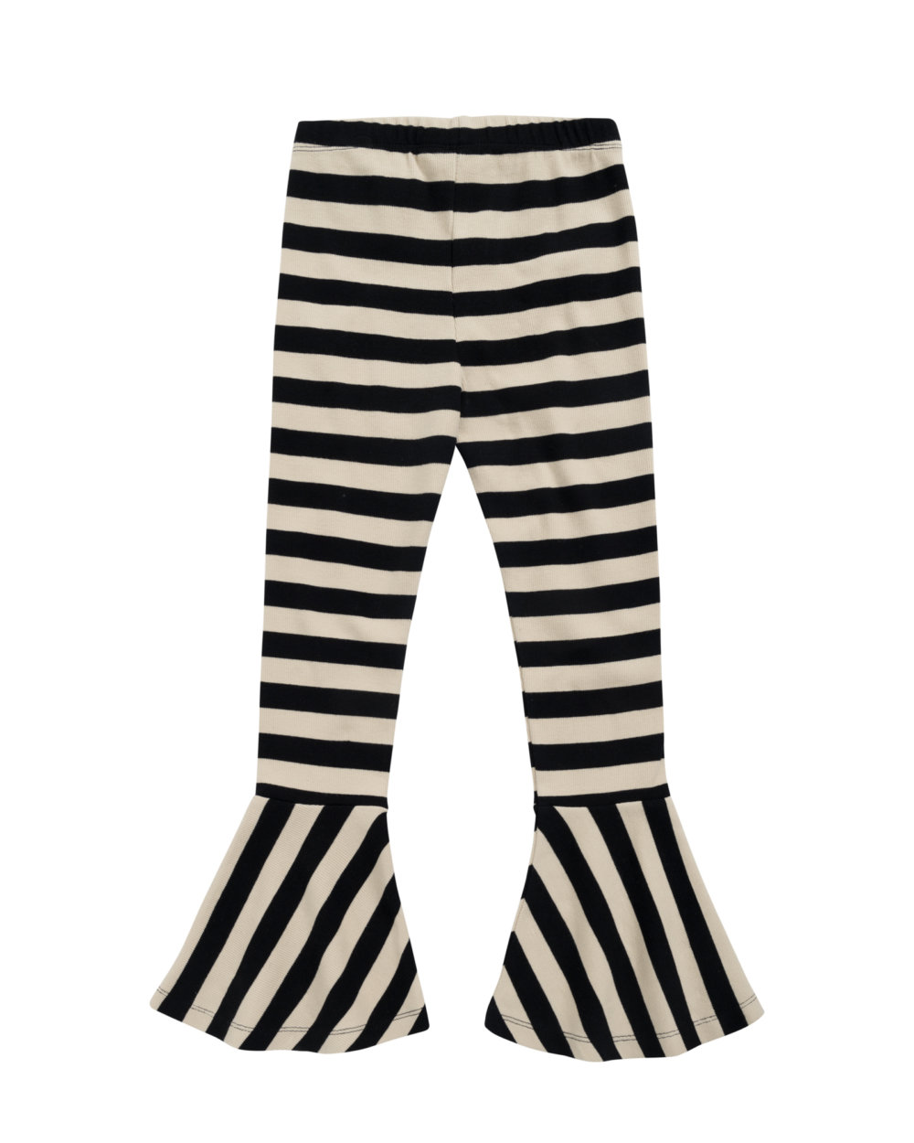 striped girls leggings back